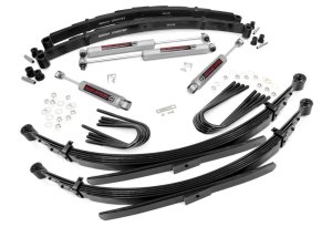 Chevrolet Blazer Suspension Lift Kit - Front + Rear - Rough Country - 4 Inch RR Spring - '69-'72 Chevrolet Blazer Suspension Lift Kit - Front + Rear - Rough Country - 4 Inch RR Spring - '69-'72